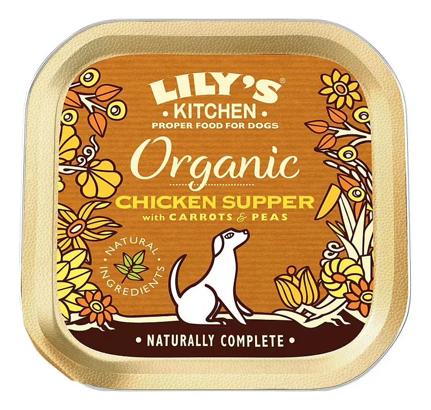 Lily´s Kitchen vådfoder, Organic Chicken Supper - 150g.