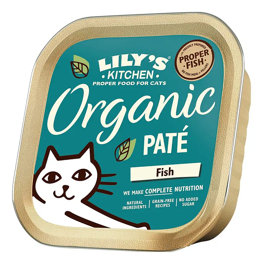 Lily´s Kitchen vådfoder til kat, Organic Fish Dinner - 85g.