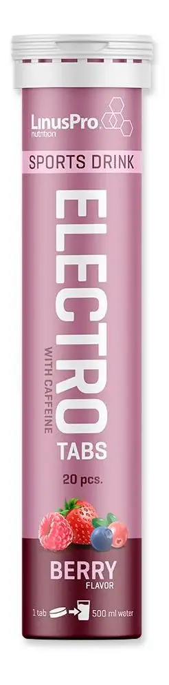 LinusPro Elektrolyt Tabs Berry - 20 stk.