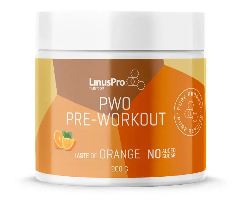 LinusPro PURE PWO Appelsin - 200 g.