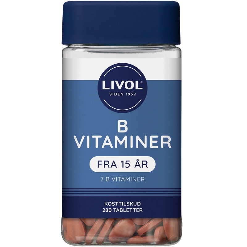 Livol B-vitamin 280 Pieces