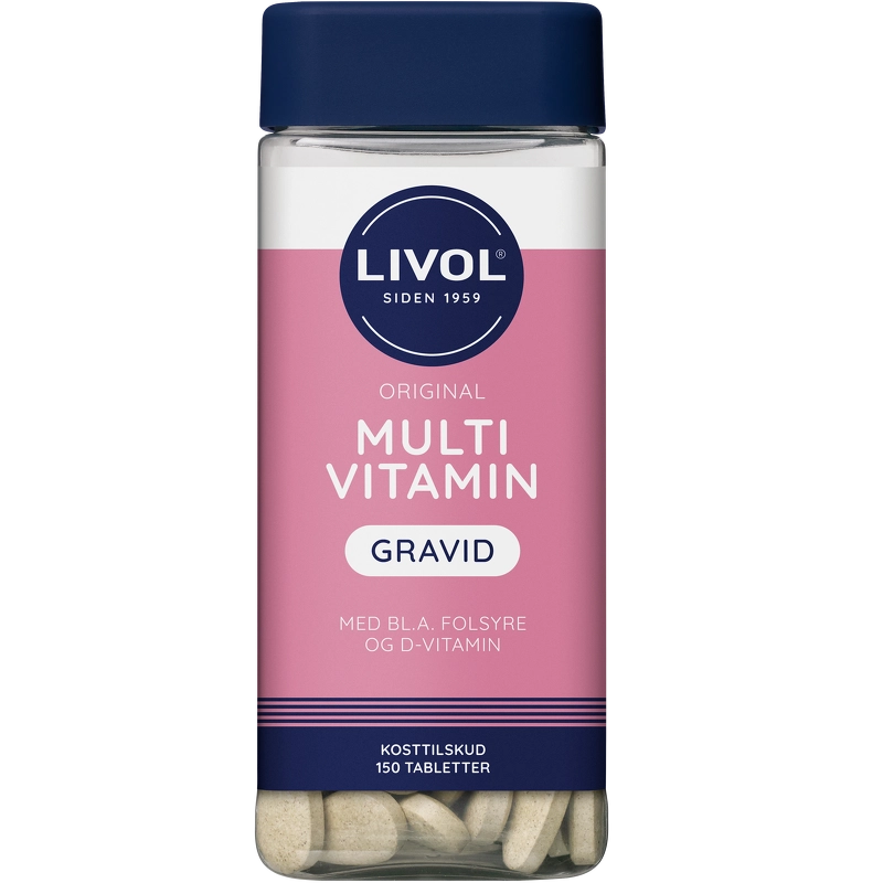 Livol Multivitamin Gravid 150 Pieces