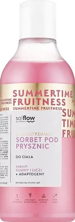 Guava og litchi energigivende brusesorbet 68598897