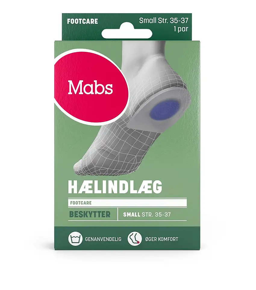 Mabs Hælindlæg Small - 2 stk.