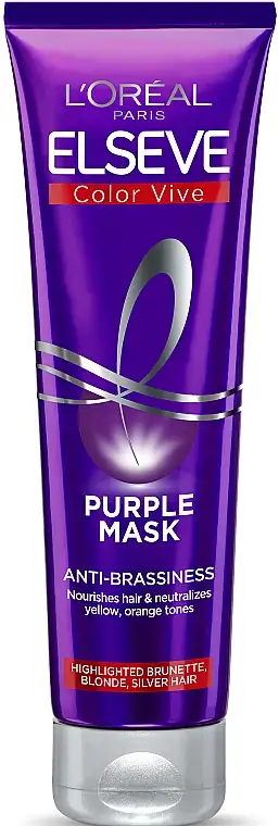 Toningmaske til bleget, highlightet og sølvfarvet hår 54506942