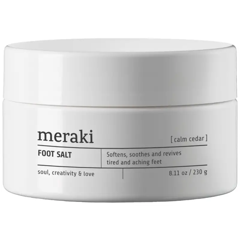 Meraki Foot Salt 230 gr. - Calm Cedar