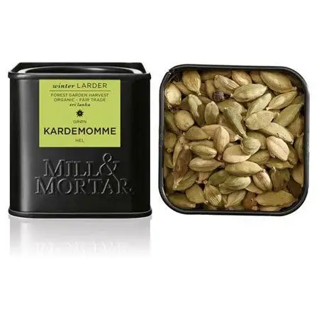 Mill & Mortar Kardemomme Hel Ø - 25 g.
