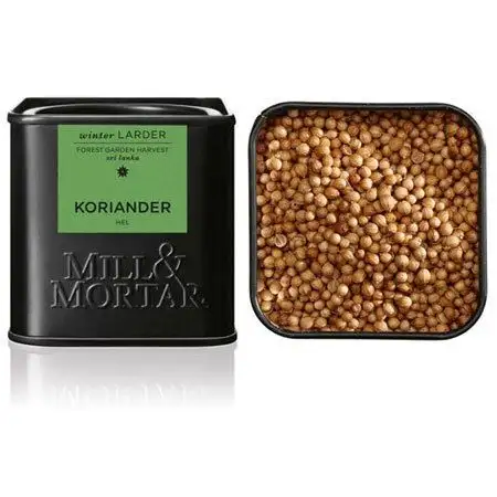 Mill & Mortar Korianderfrø Hel Ø - 35 g.