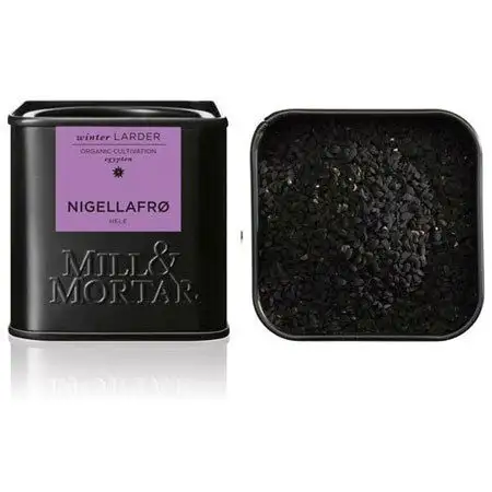 Mill & Mortar Nigellafrø Hele Ø - 50 g.