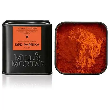 Mill & Mortar Paprika Sød Murcia Ø - 50 g.