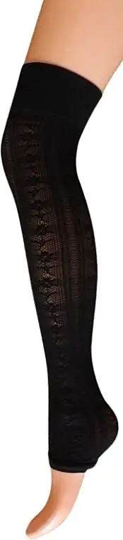 Knæhøje Sokker 'Audrey' 60 Den, sort 99284523