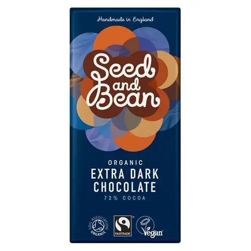 Mørk Chokolade 72% m. Seed & Bean Ø - 85 g.