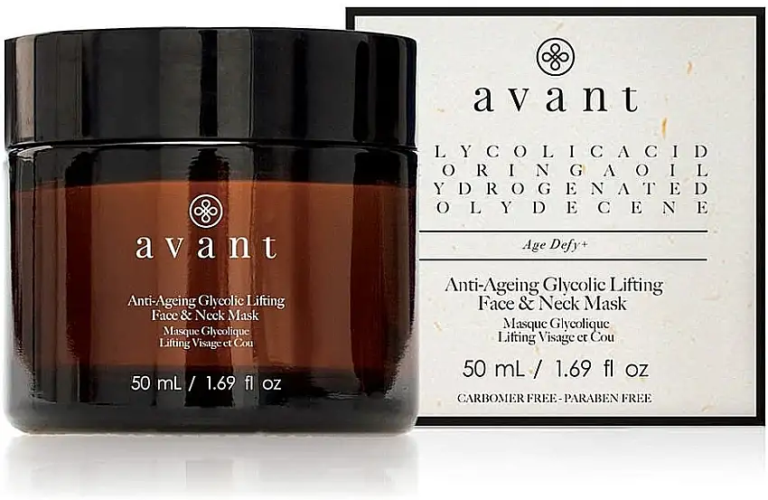 Anti-ælde glykolsyre løftende ansigts- og halsmaske 75002229