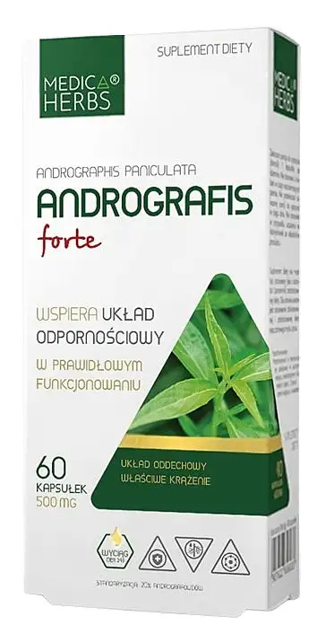 Kosttilskud "Andrographis Forte", 500 mg 17517484