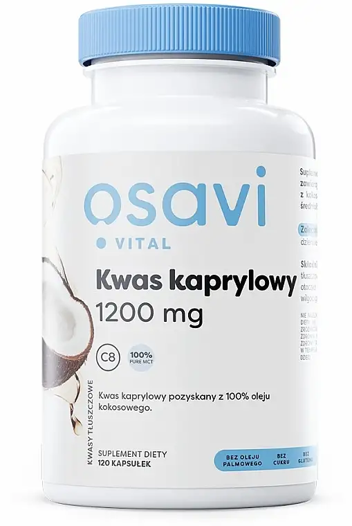 Kosttilskud Caprylsyre, 1200 mg 47036137