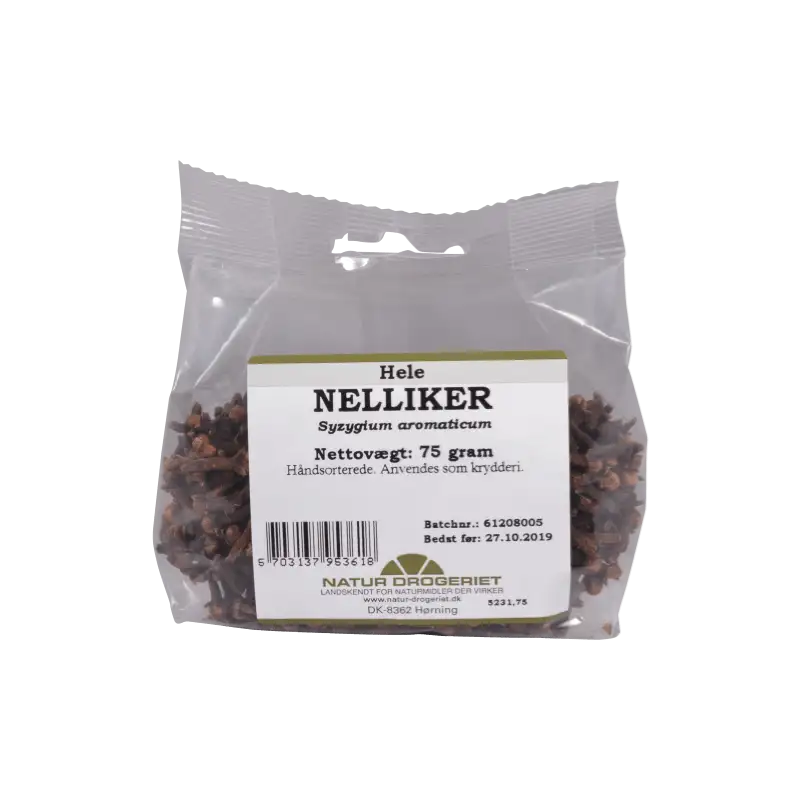 Natur-Drogeriet Nelliker hele - 75 g