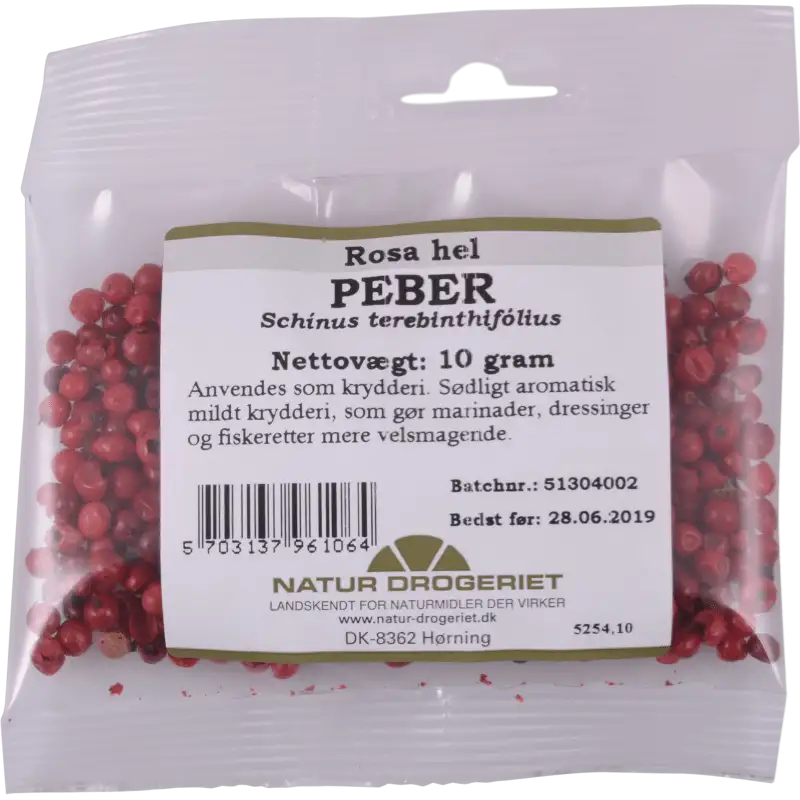 Natur-Drogeriet Peber rosa hel - 10 g