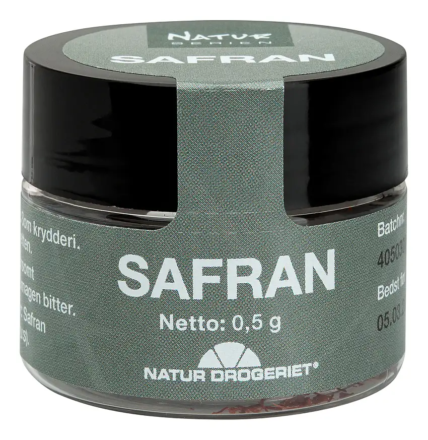 Natur-Drogeriet Safran Ægte Hel - 0,5 g.