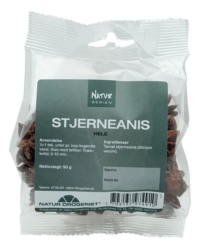 Natur-Drogeriet Stjerneanis Hel - 50 g.