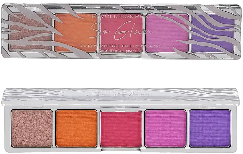 Revolution Pro Glam Palette Smokey Zebra 50904884