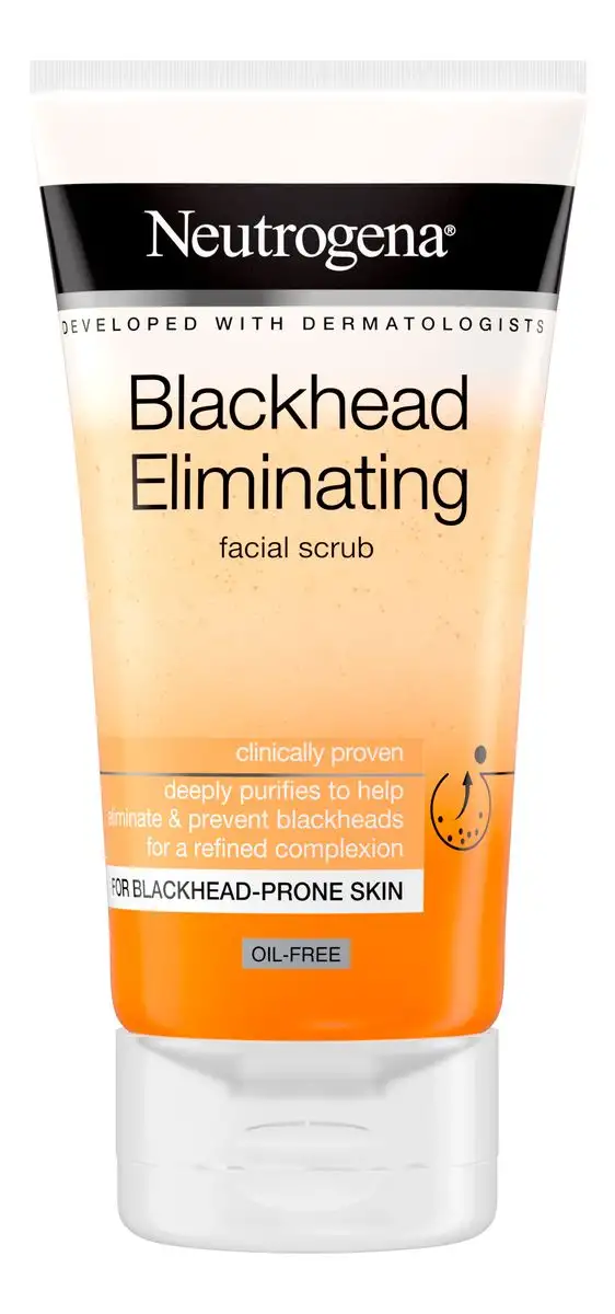 Neutrogena Blackhead Eliminating Facial Scrub - 150 ml.