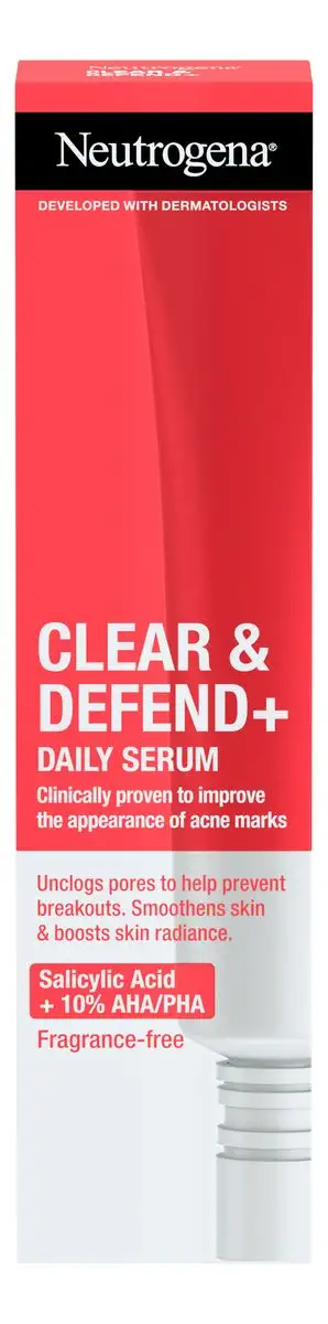 Neutrogena Clear & Defend+ Daily Serum - 30 ml.