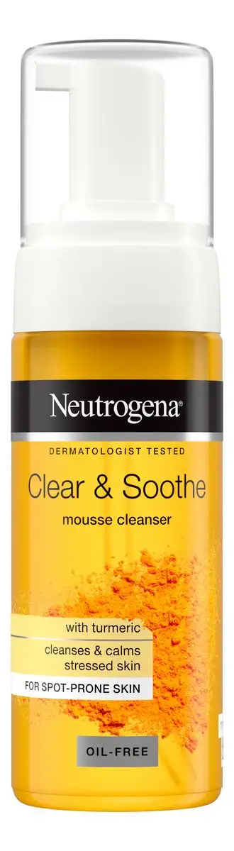 Neutrogena Clear & Soothe Mousse Cleanser - 150 ml.