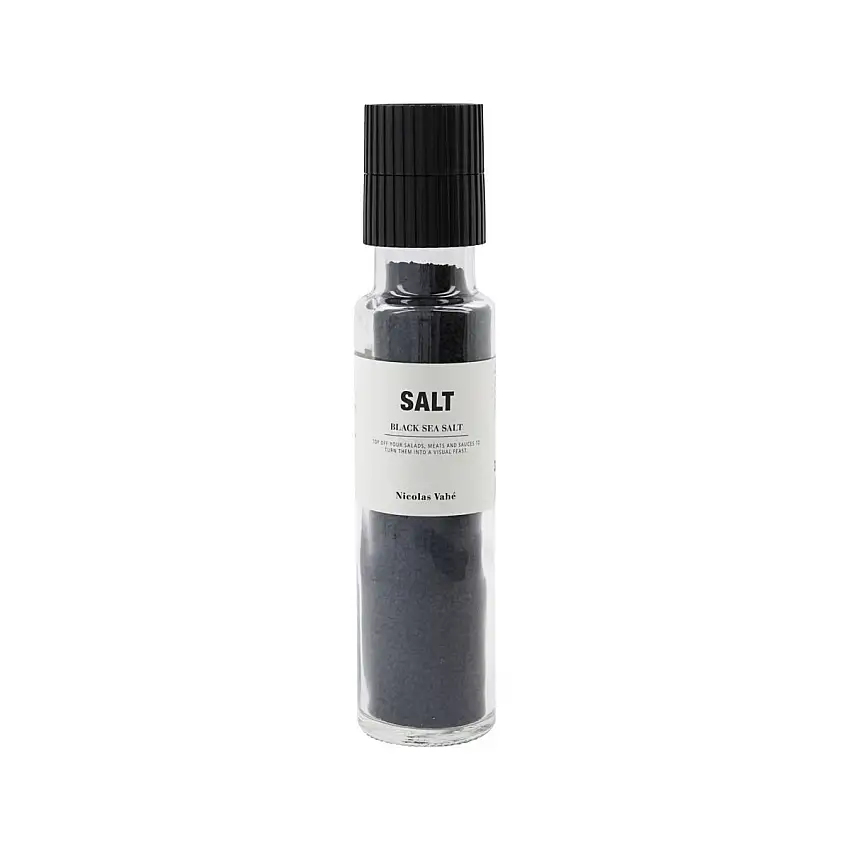 Nicolas Vahé Salt, Black - 320 g.