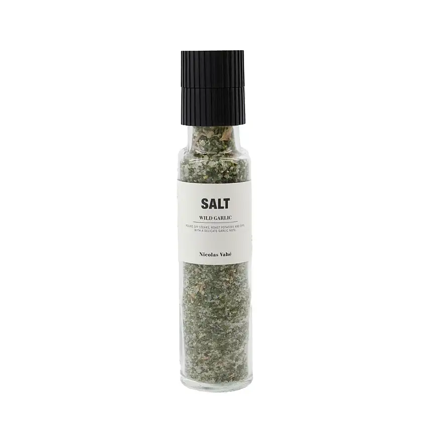 Nicolas Vahé Salt, wild garlic - 215 g.