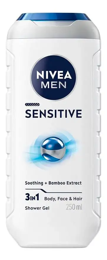 Nivea Men Sensitive Shower Gel - 250 ml.