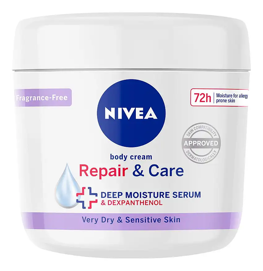 Nivea Repair & Care Body Cream - 400 ml.
