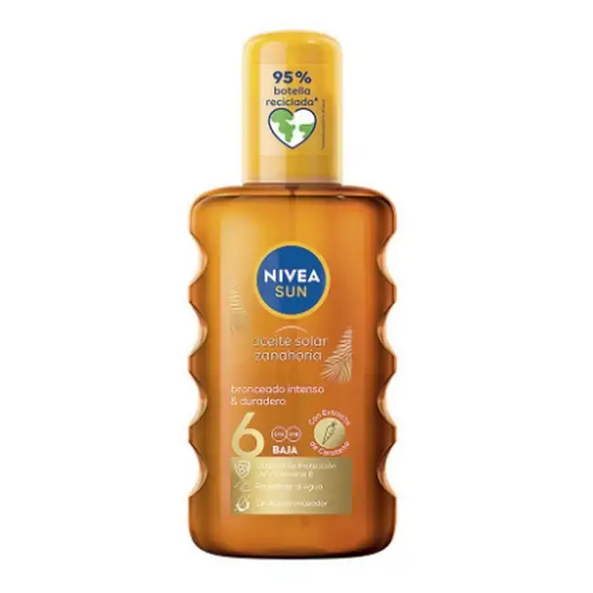 Nivea - Sun Carrot Tanning Oil SPF 6 - 200 ml