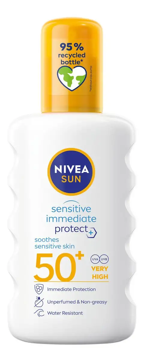 Nivea Sun Sensitive Protect Soothing Spray SPF 50+ - 200 ml.