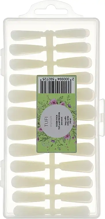 Lange opløselige gelspidser, mælkeagtig, ballerina 54873558