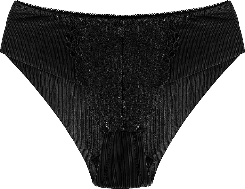 Sømløse trusser til kvinder bdm450-213, sort 18172676