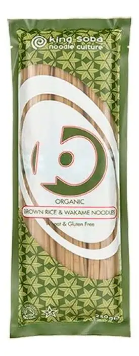 Nudler Brun Ris & Wakame Ø - 250 g.