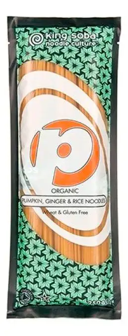 Nudler Græskar Ingefær & Ris Ø - 250 g.