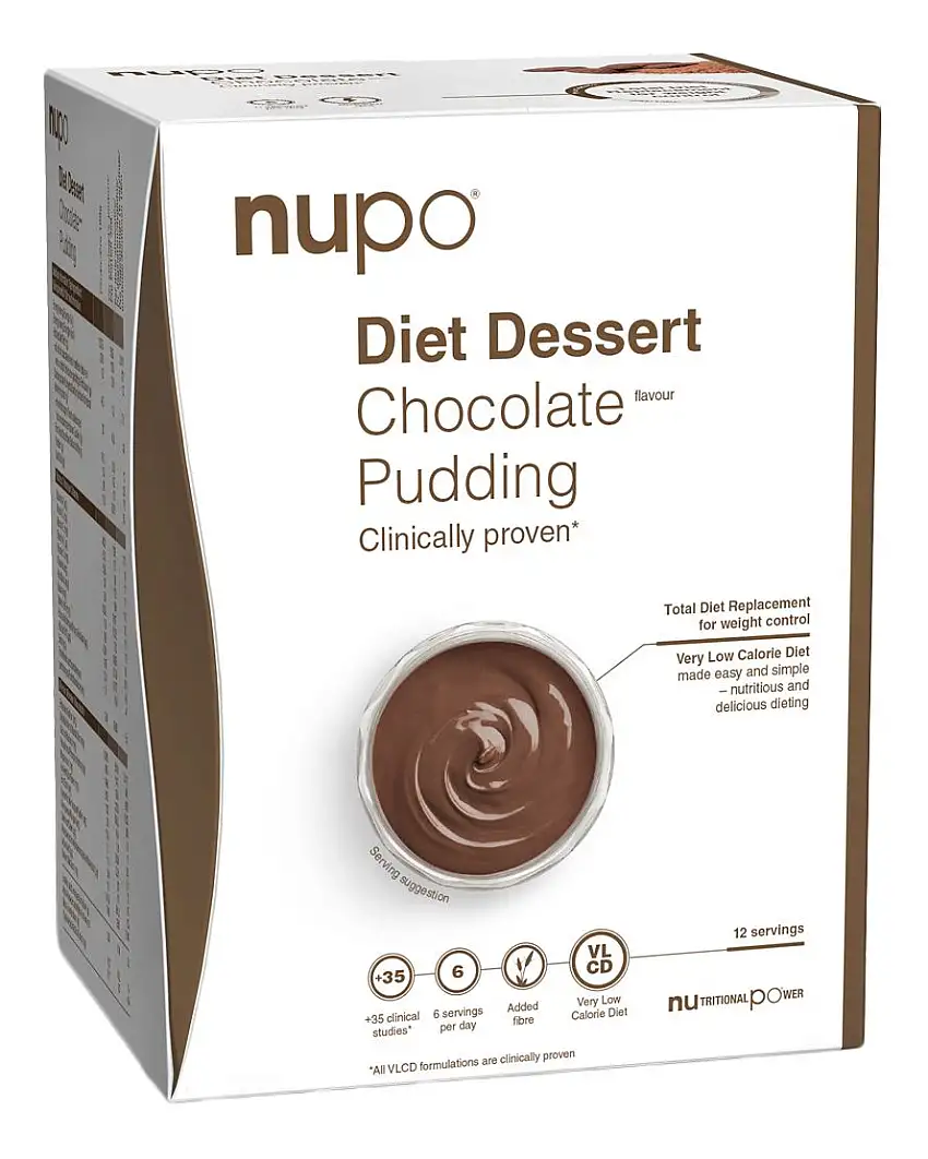 Nupo Diet Chocolate Pudding - 384 g.