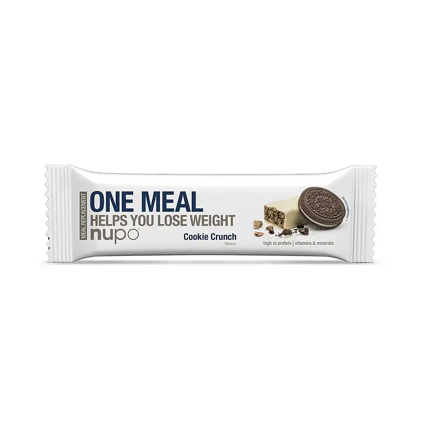 Nupo One Meal Replacement Bar Cookie Crunch - 1 stk.