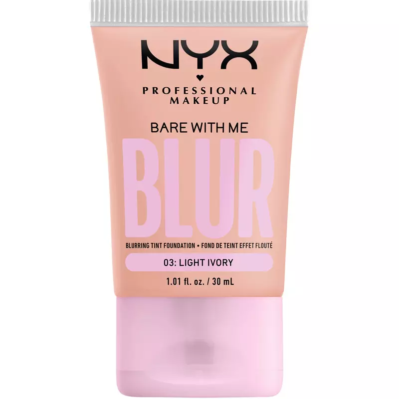 NYX Prof. Makeup Bare With Me Blur Tint Foundation 30 ml - 03 Light Ivory