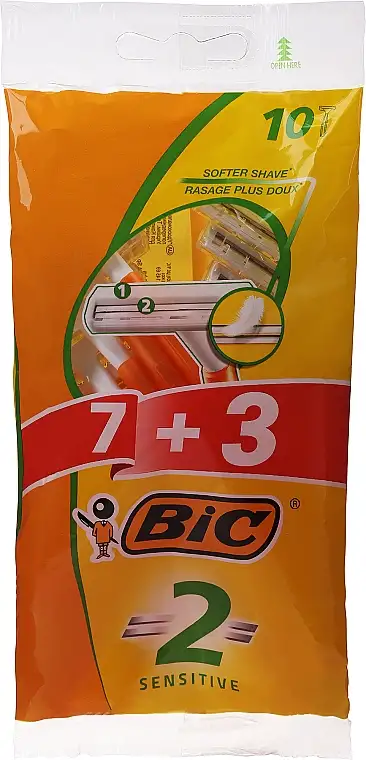 Følsom barberkniv, 10 stk 45799371