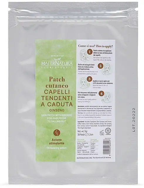 Ginseng hudplaster mod hårtab 41891587