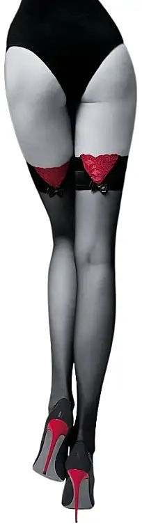 Guilty Women's Strømper, 20 Denier, Nero 25190616