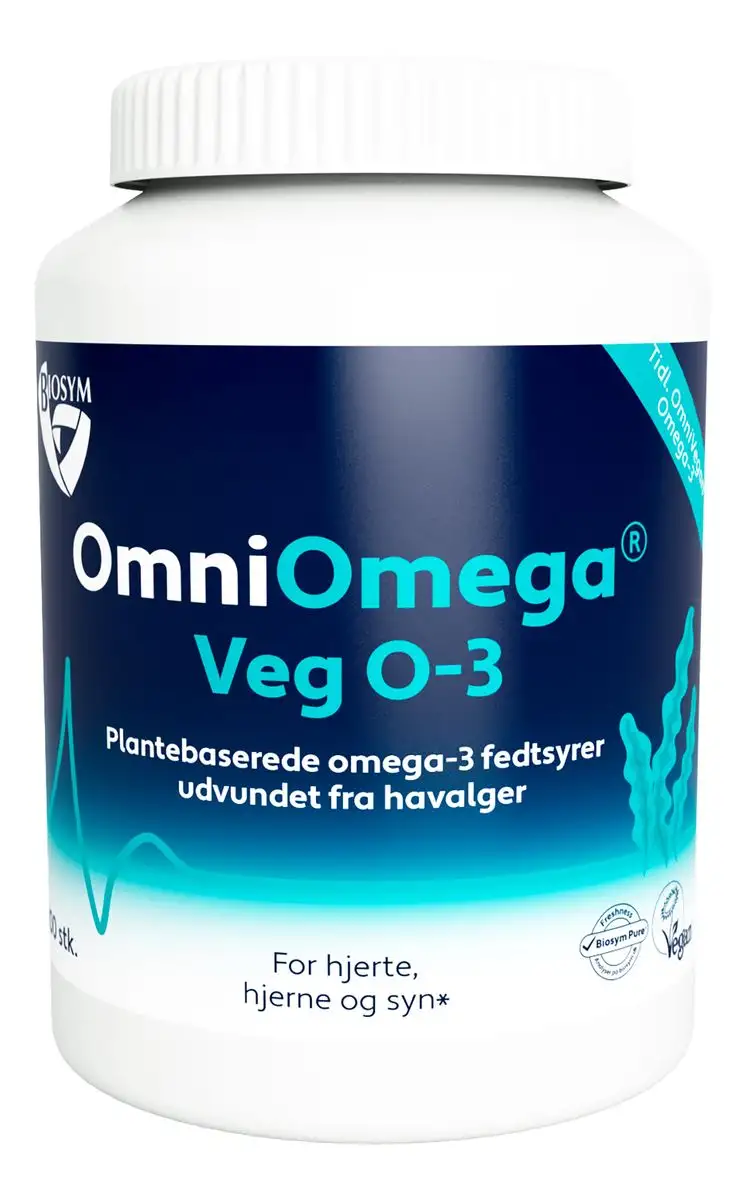 OmniOmega Veg O-3 - 100 kaps.
