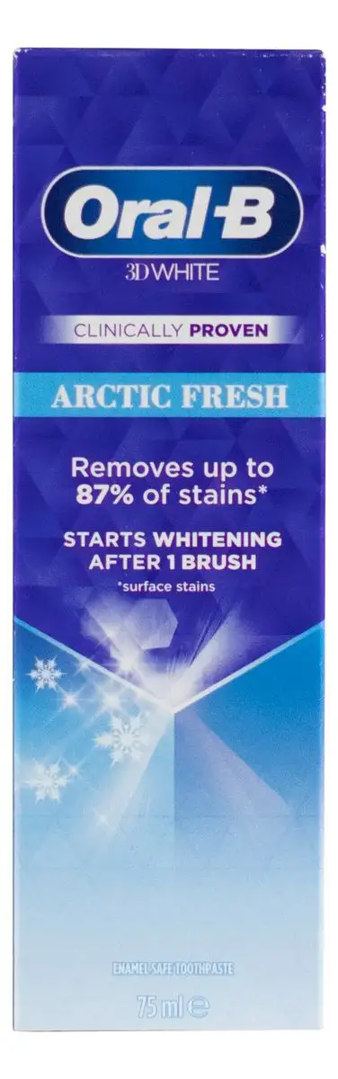Oral-B 3D White Arctic Fresh - 75 ml.
