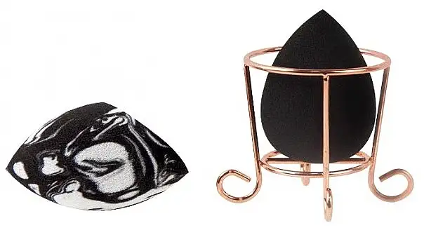 Makeup svamp sæt med kurv 95530531