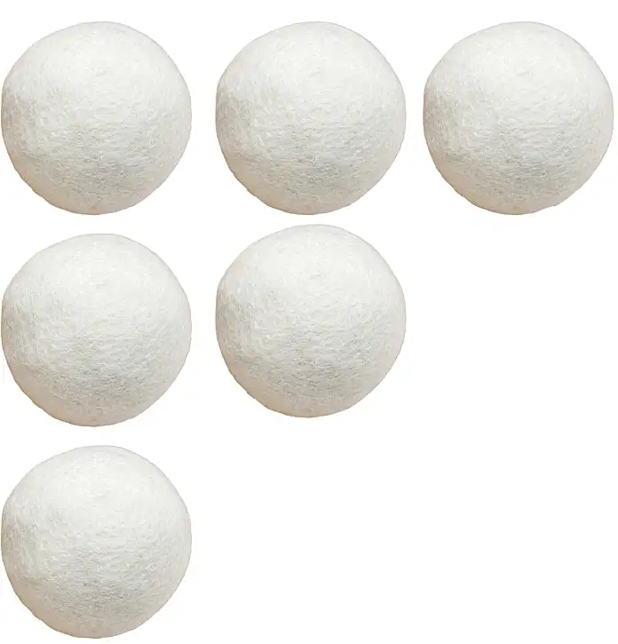 Uldtørrekugler, diameter 7 cm, 6 stk 17305425