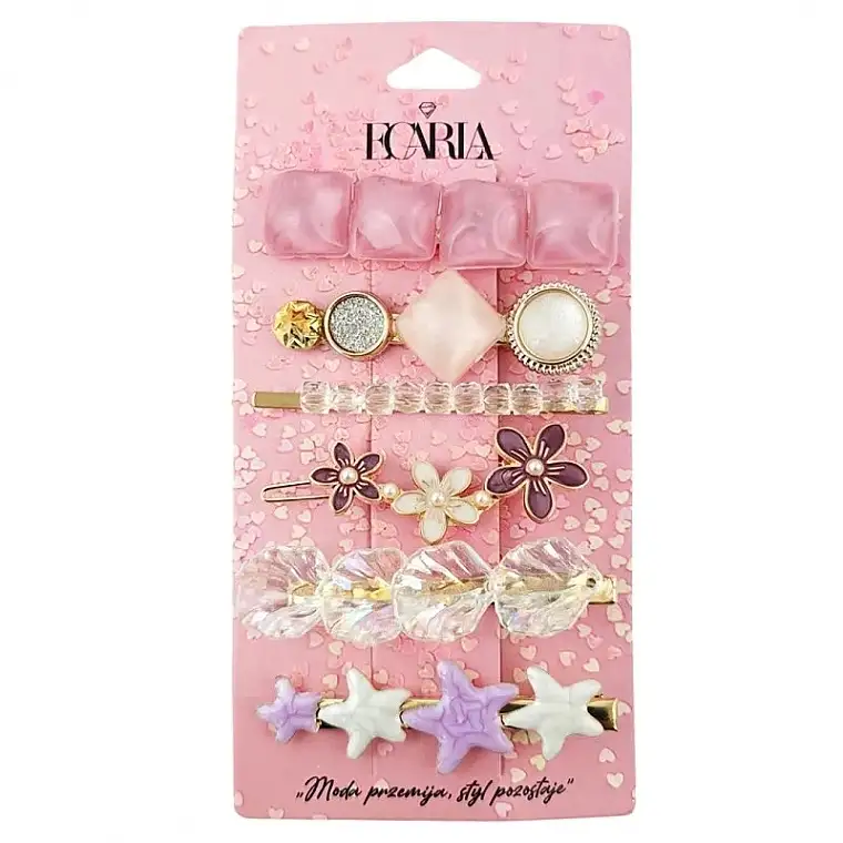 Hårspænder sæt 'Sommer', SP413, 6 stk 39285470