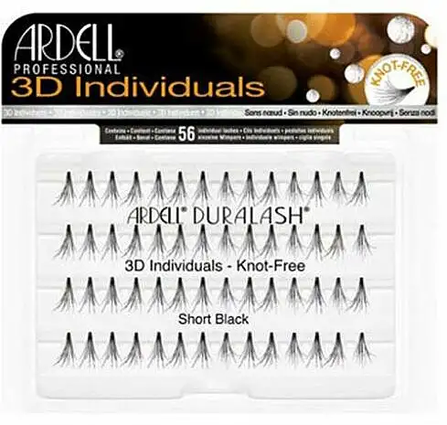 Ardell Duralash 3D Individuals Short Black 75941 13835065