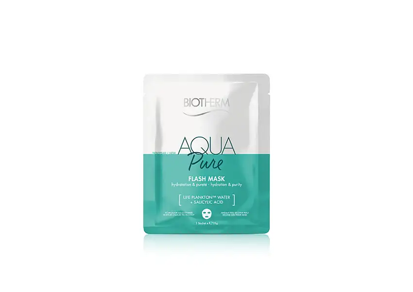 Biotherm Aqua Glow Flash Moisturizing Mask Pure